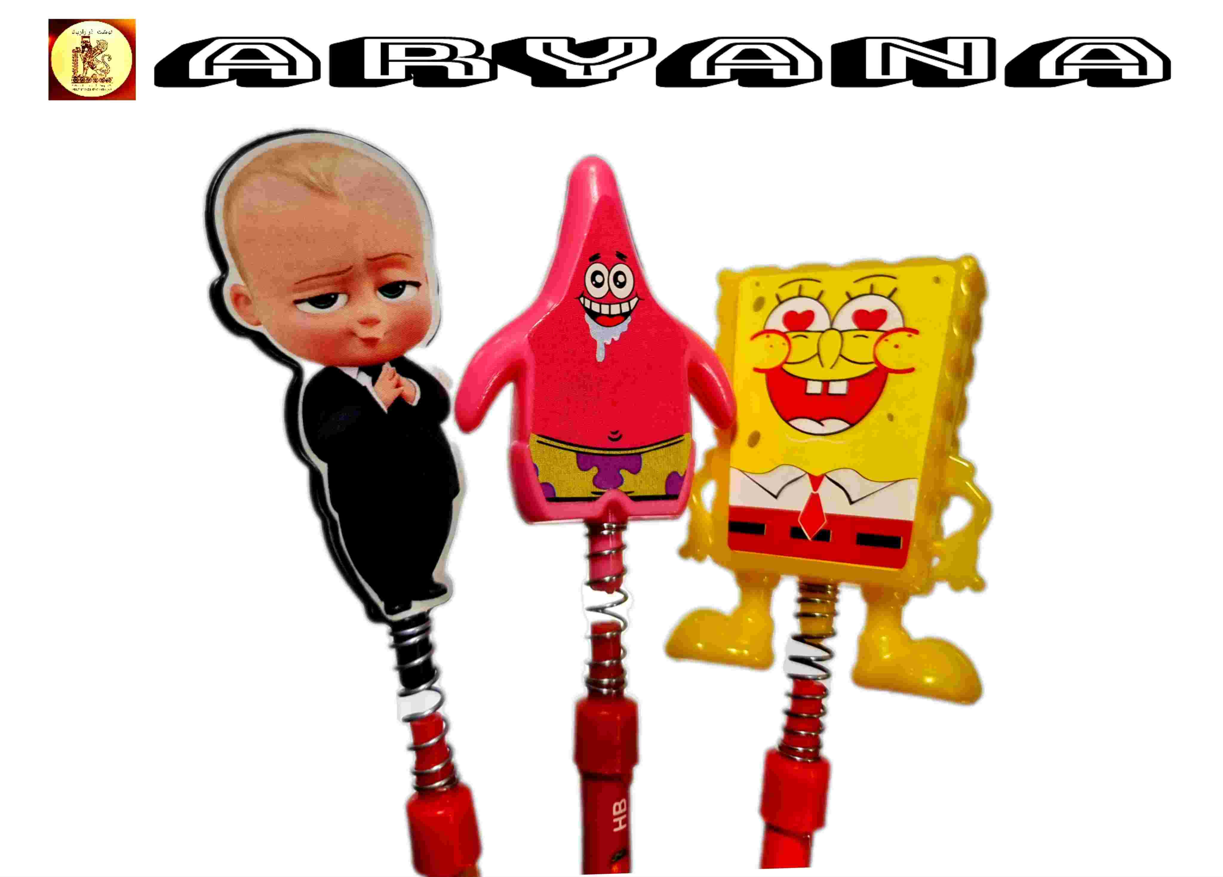 سرمدادی فنردار فانتزی(بسته۴۰عددی)